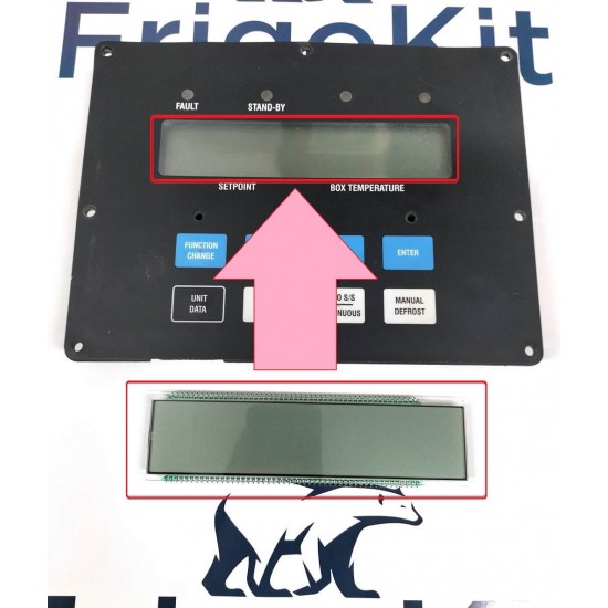 TRP 74-60123-03 LCD DISPLAY for Carrier MAXIMA AND ULTRA control panel  AFTERMARKET